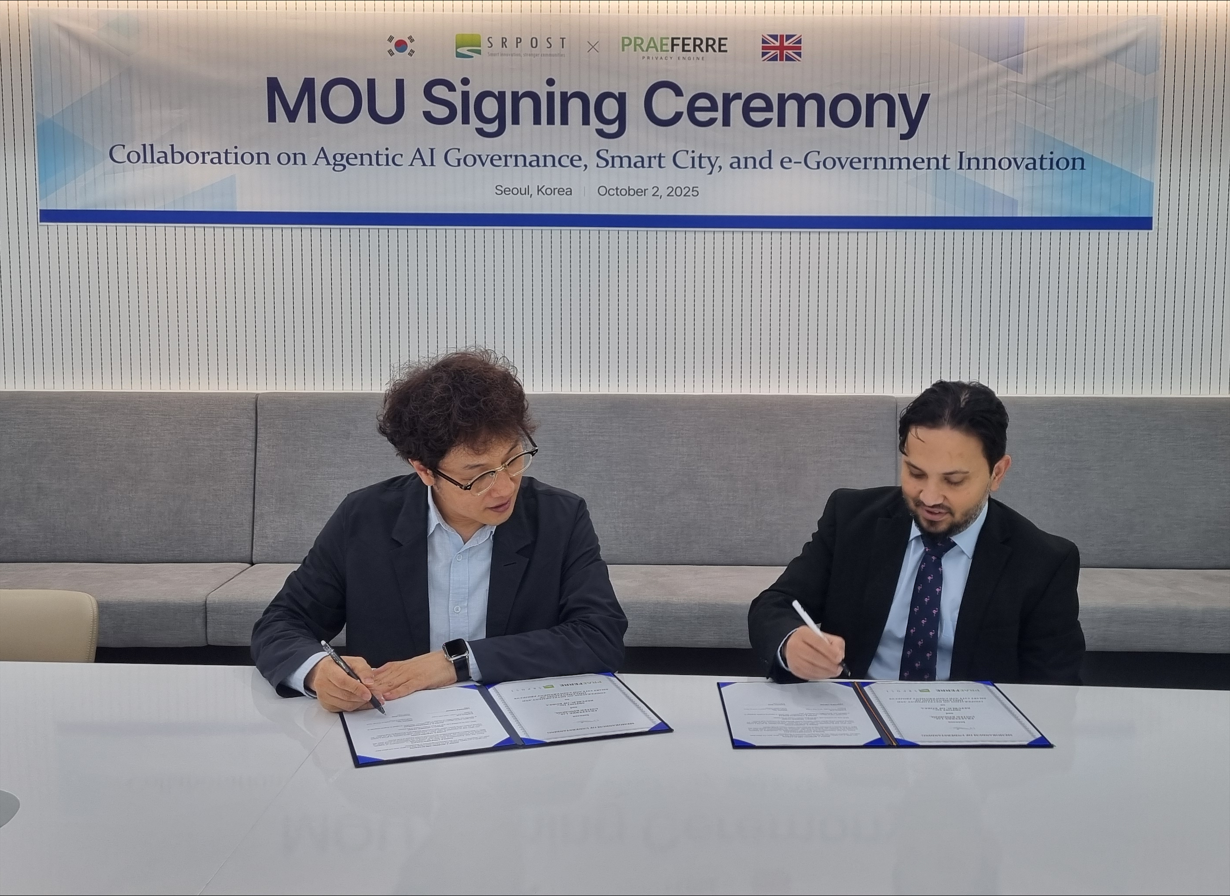Praeferre signs MoU with SRPOST to advance Responsible AI in Korea