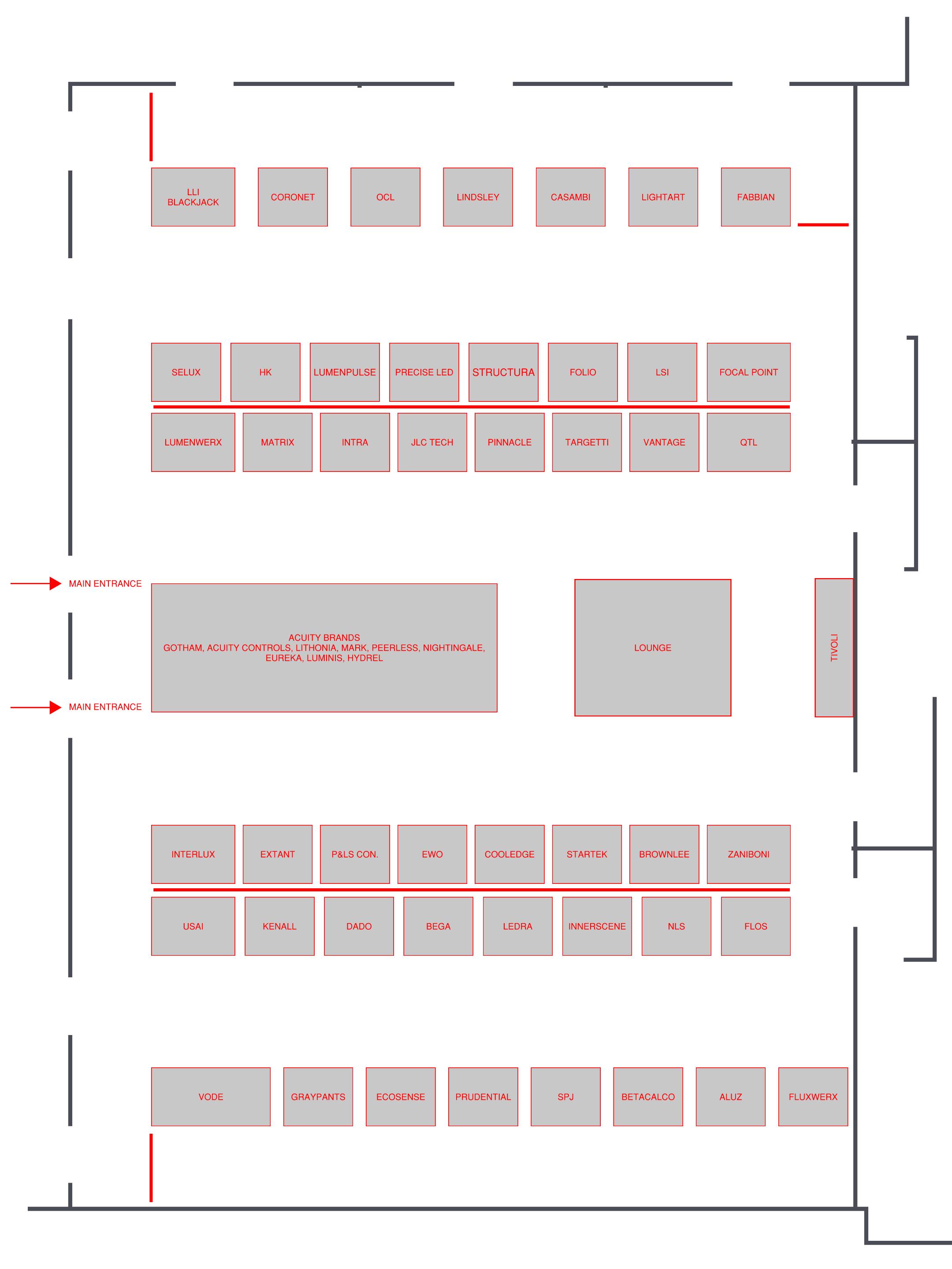 Conference Layout Plan