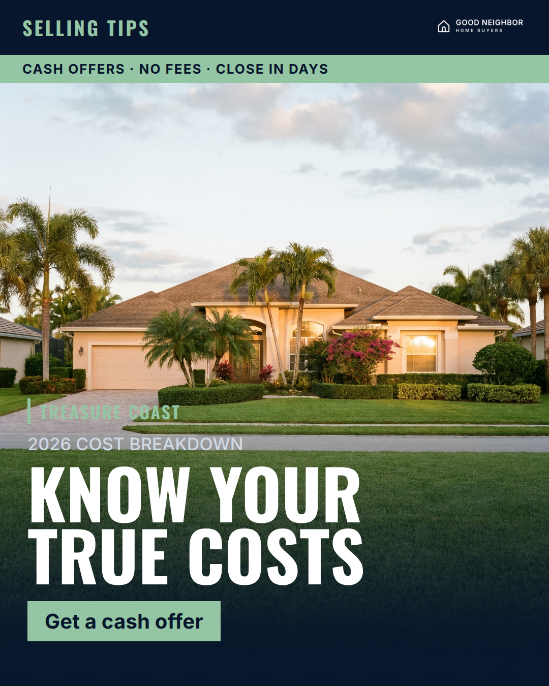 Cost to Sell a House in Florida – 2026 Breakdown