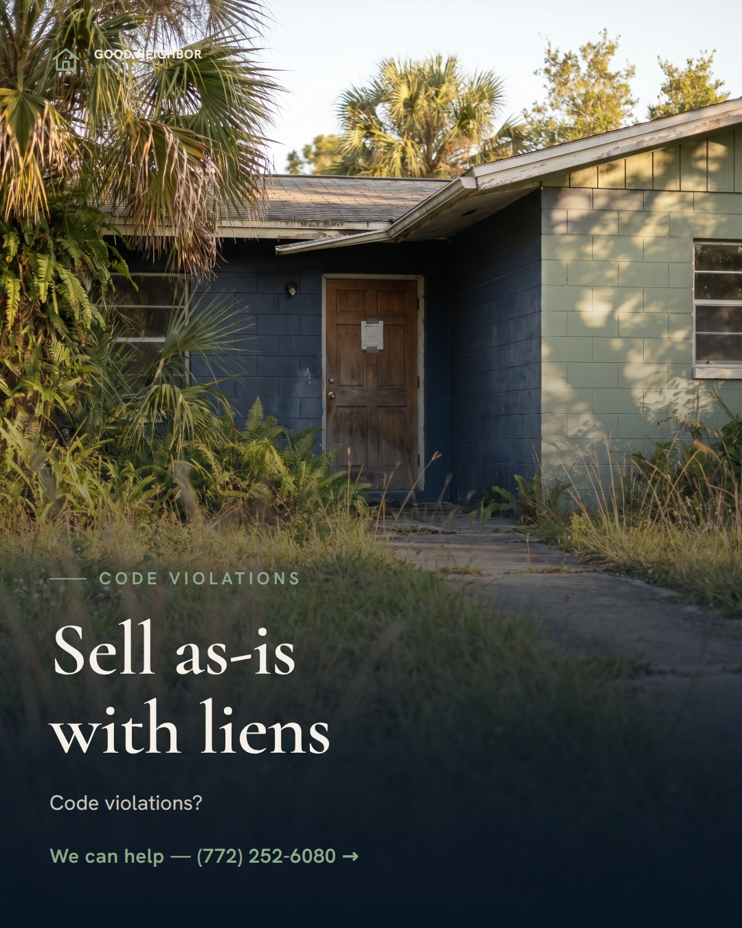 Sell a House With Code Violations in Florida