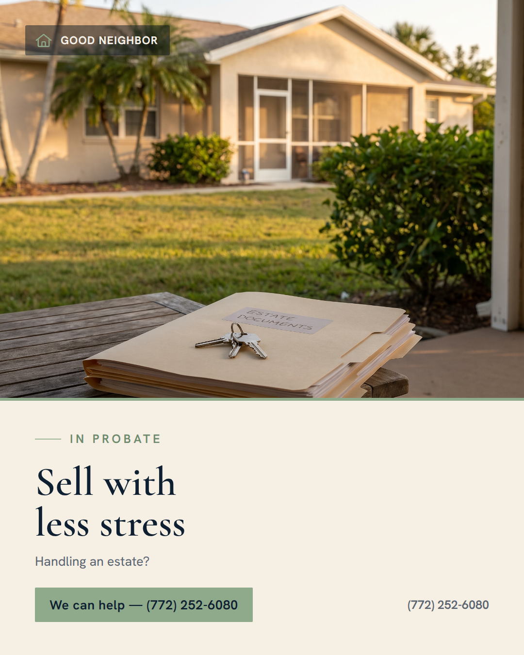 Selling a House in Probate in St. Lucie County