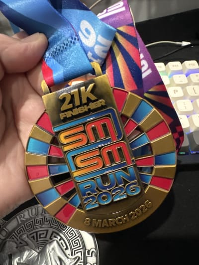 Race medal 3