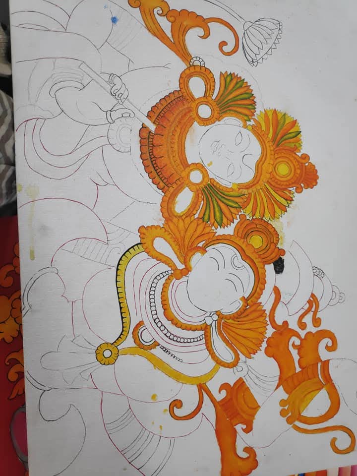 Kerala Mural Painting: The Five Colours, the Meaning Behind Them, and How It's Made