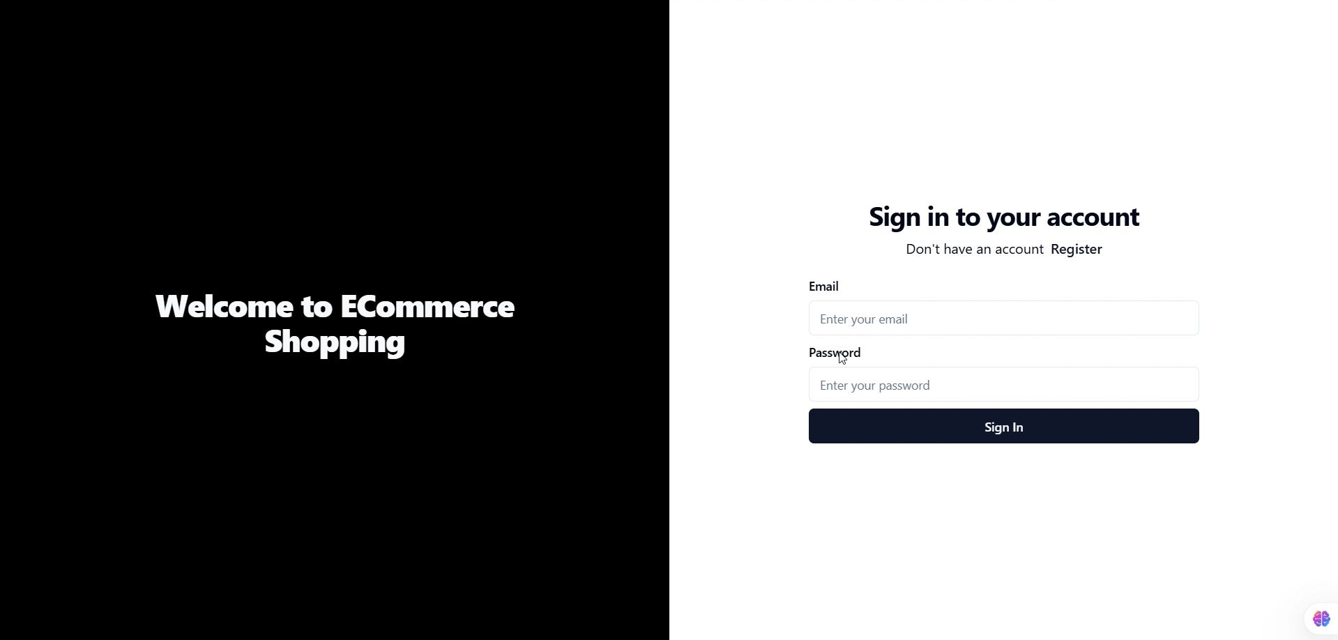Full-stack E-commerce web app