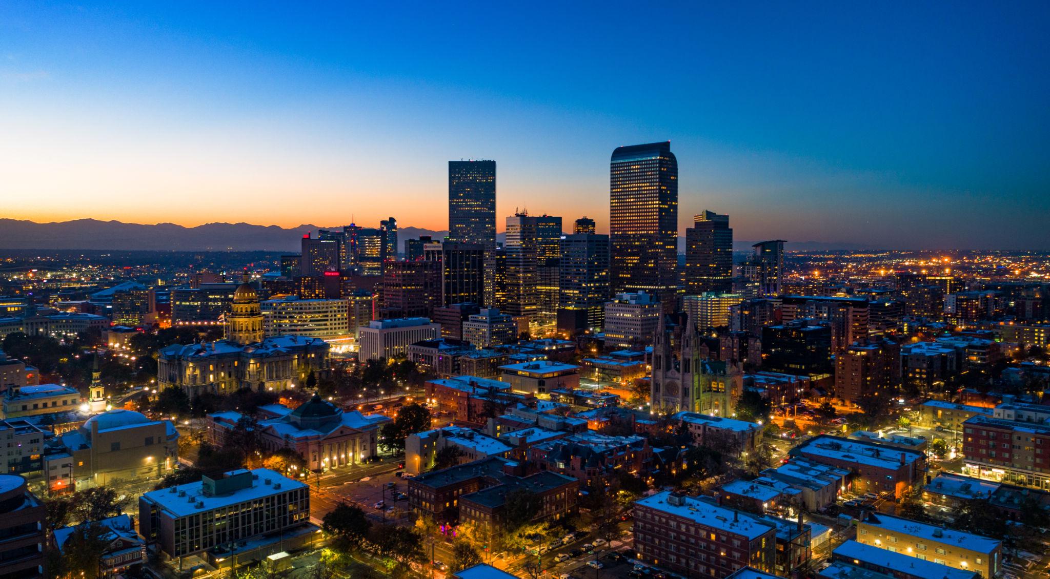 Denver Colorado cityscape