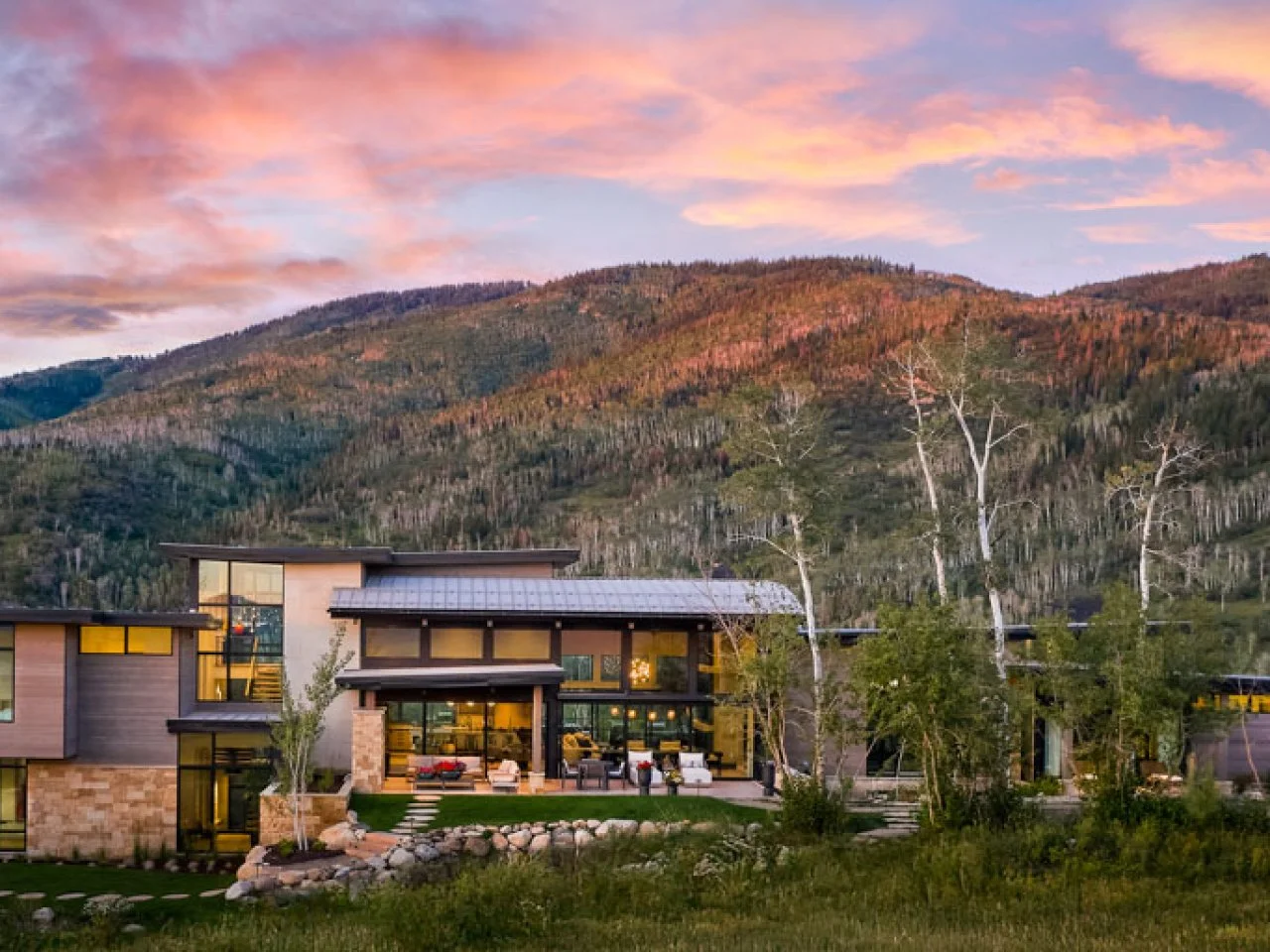 Custom mountain home Colorado