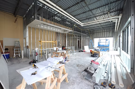 Interior buildout Boulder County
