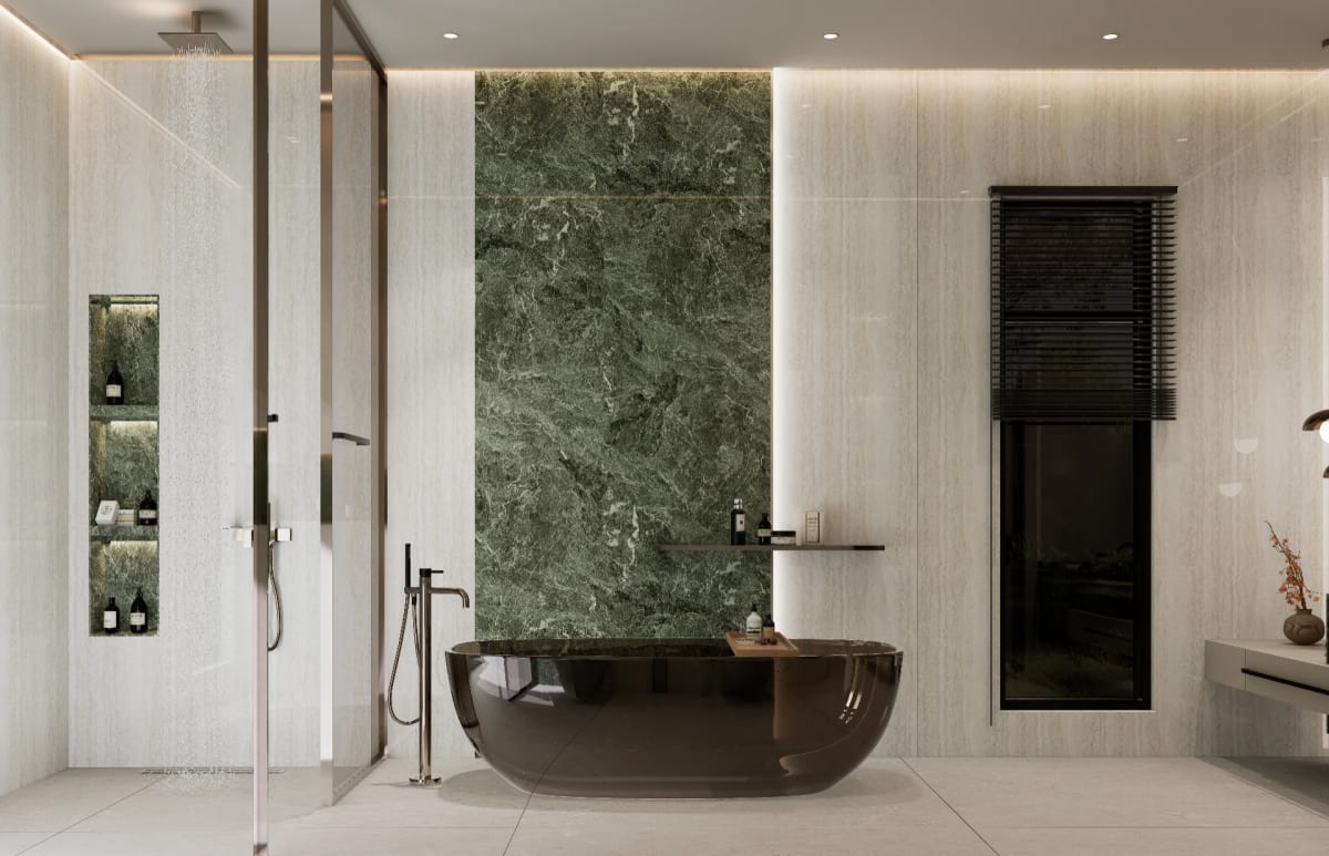 Bathroom Design and Material Trends for Residential Interiors in Dubai