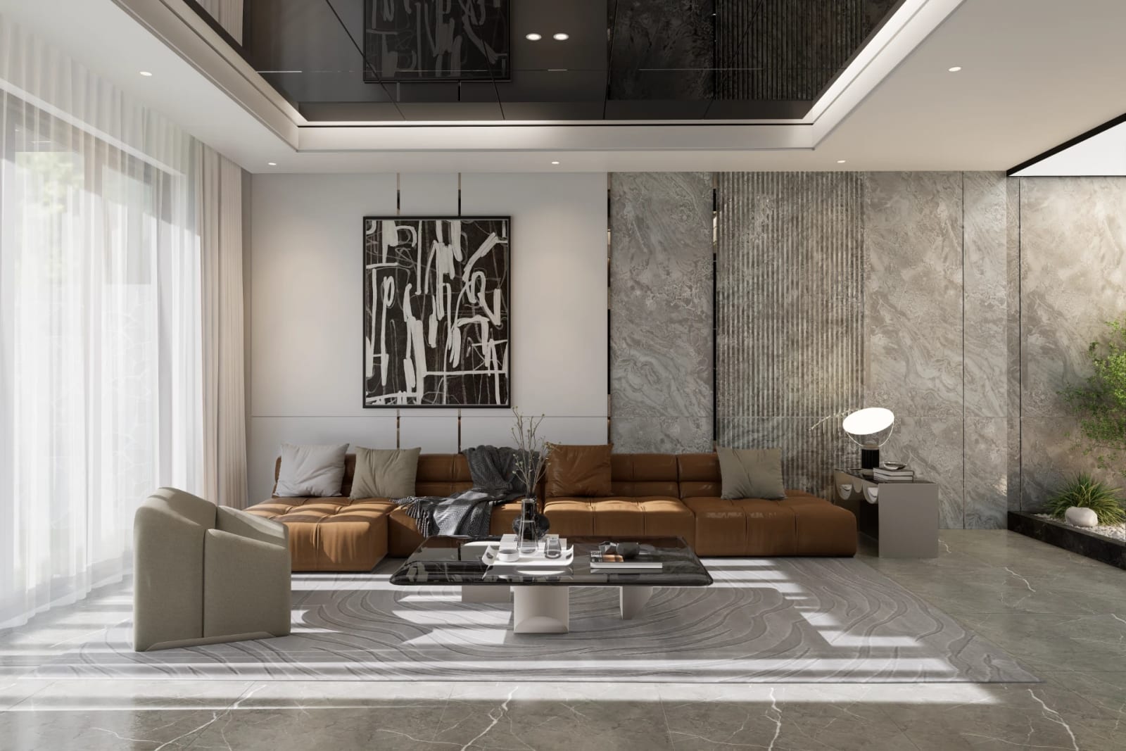 Mohammed Bin Rashid - Interior - Naturally Lit Minimalist