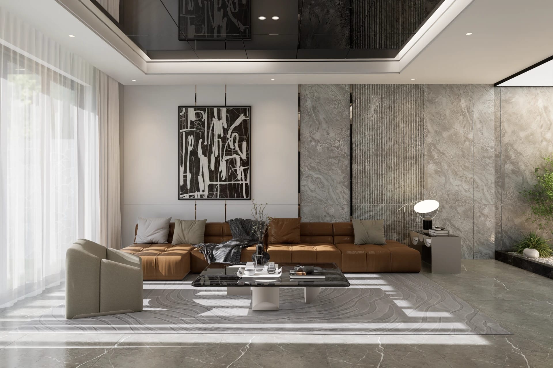 Mohammed Bin Rashid - Interior - Naturally Lit Minimalist
