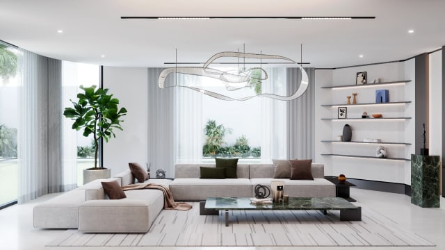 Built-In Joinery Solutions for Elegant Living Rooms in Dubai Homes