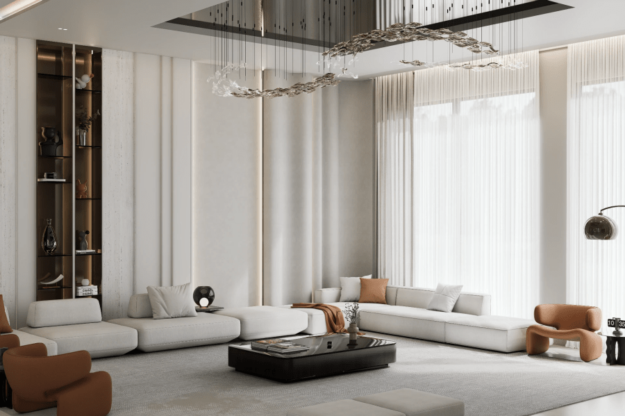 Pearl Jumeirah - Interior - Timeless Sculpture Home