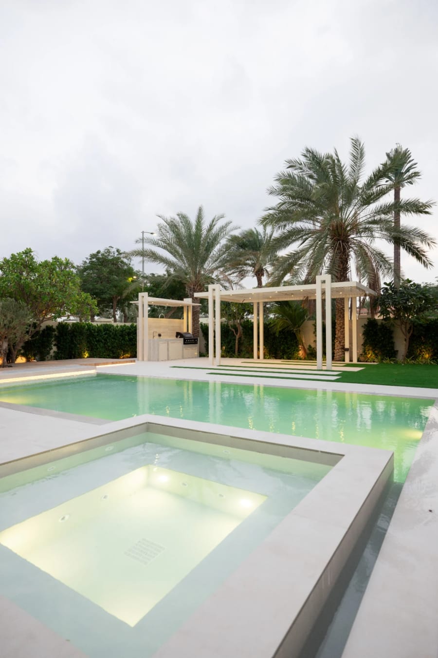 Jumeirah Park - Landscape - Modern Desert Villa