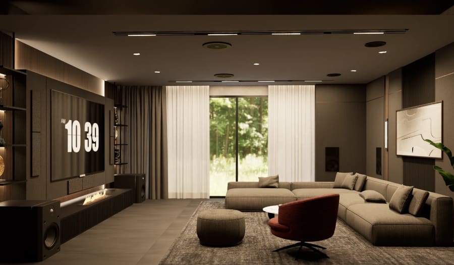 Damac Lagoons - Interior - Cinematic Harmony