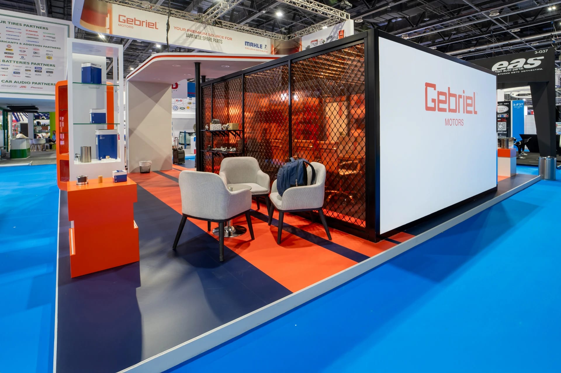Gebriel Motors Showroom Exhibition Interior