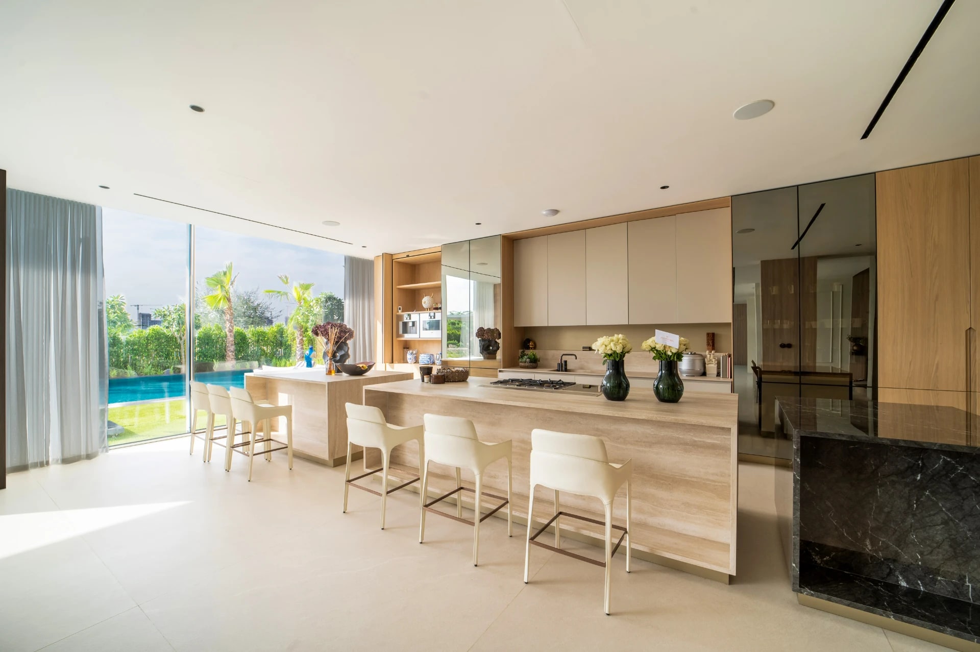 Modern Luxury Villa Living Interior - Dubai Hills