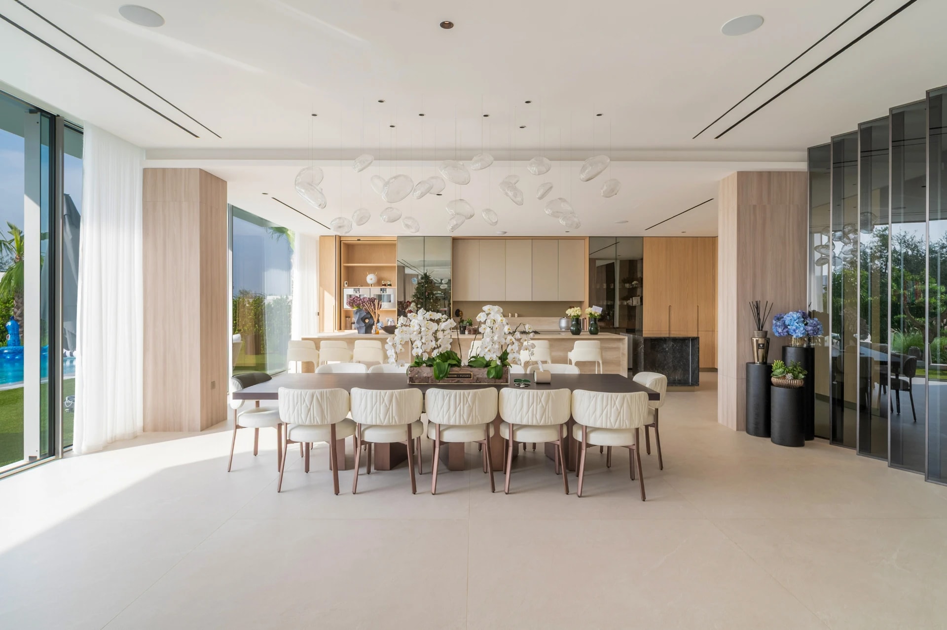 Modern Luxury Villa Living Interior - Dubai Hills