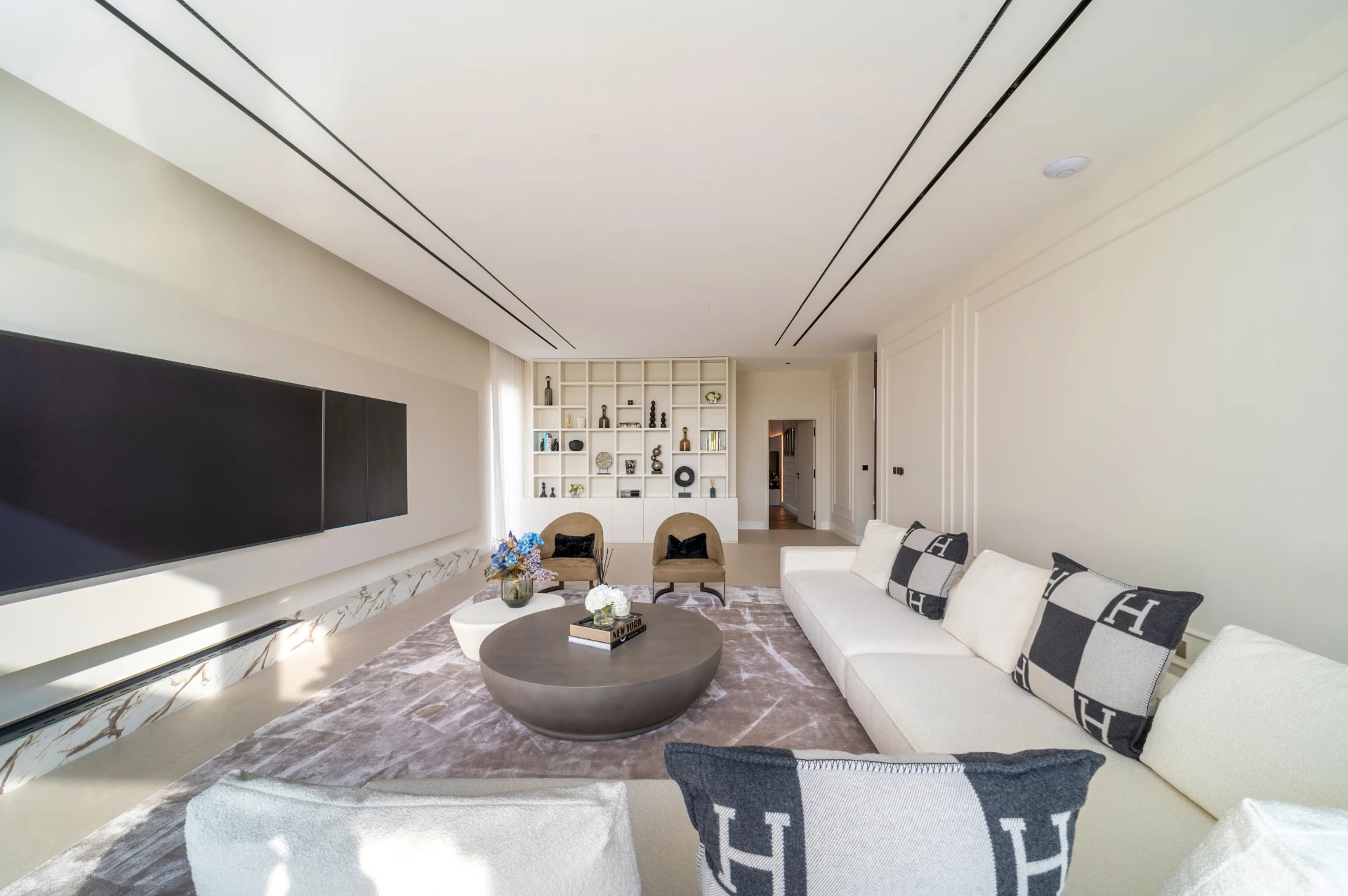 Modern Luxury Villa Living Interior - Dubai Hills