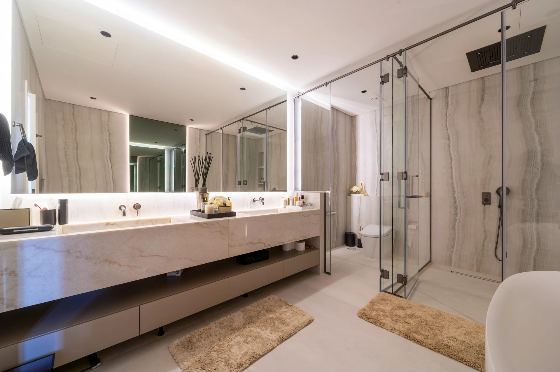 Modern Luxury Villa Living Interior - Dubai Hills
