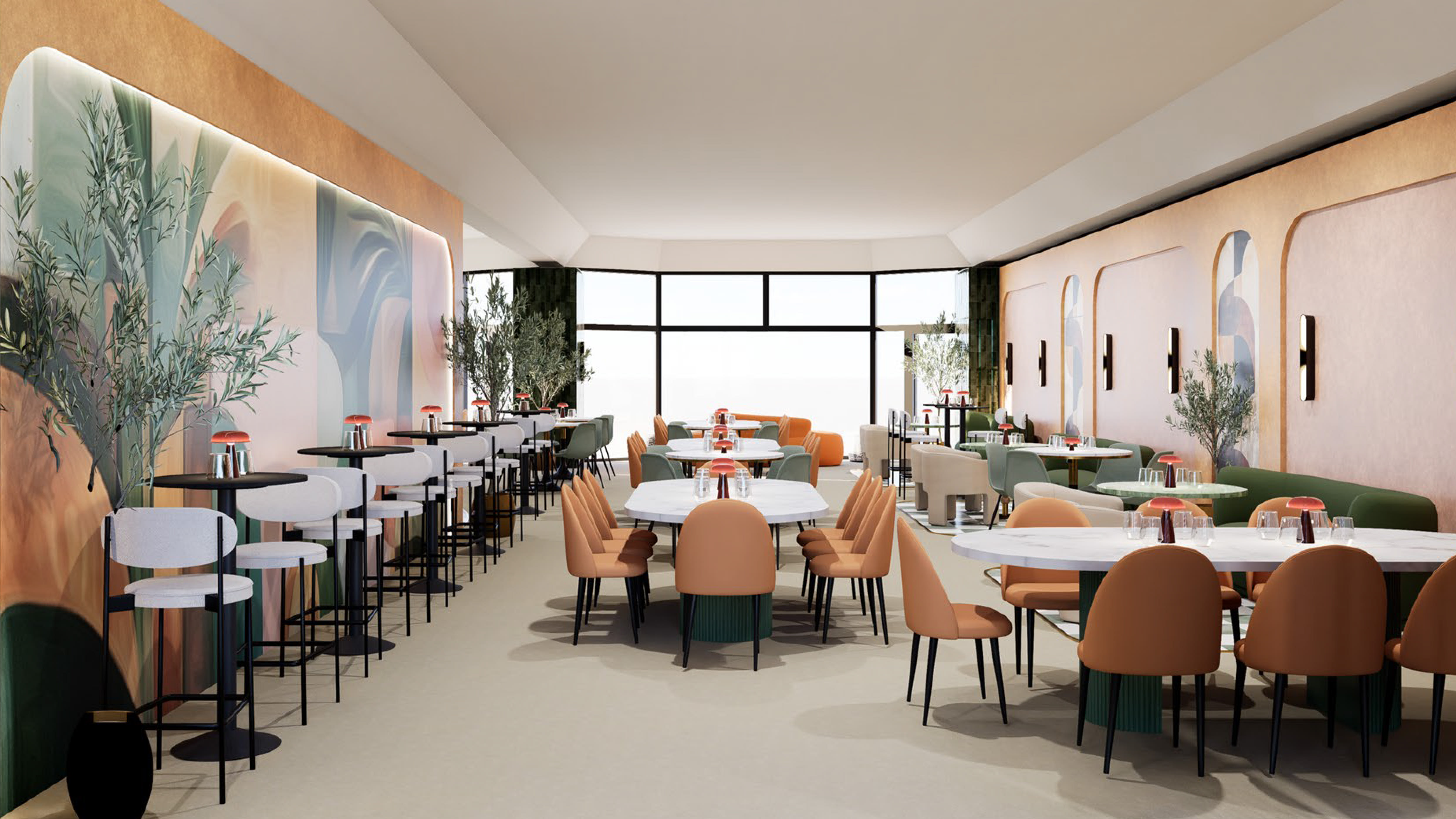 Contemporary Hospitality Suites Interior