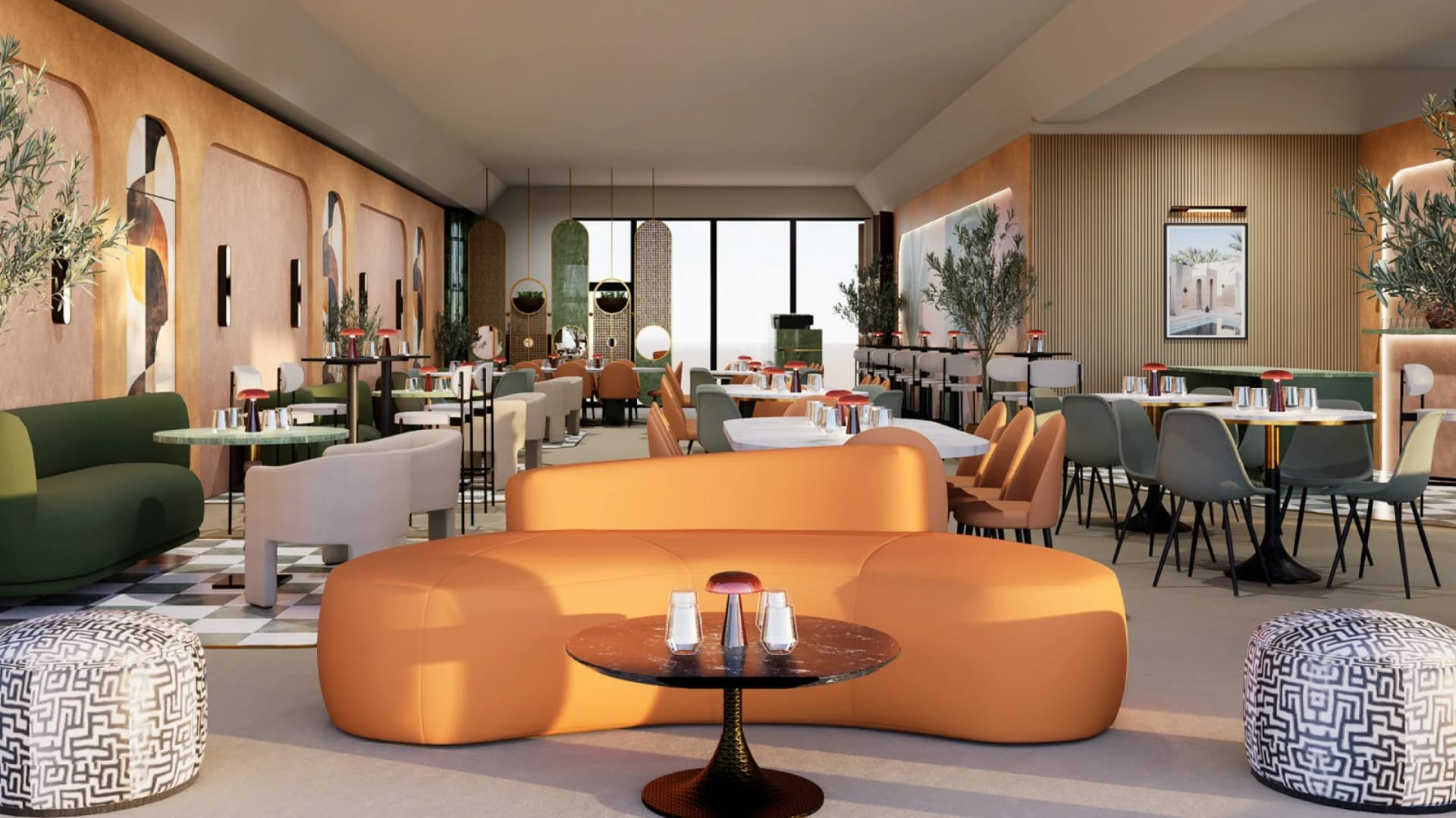 Contemporary Hospitality Suites Interior