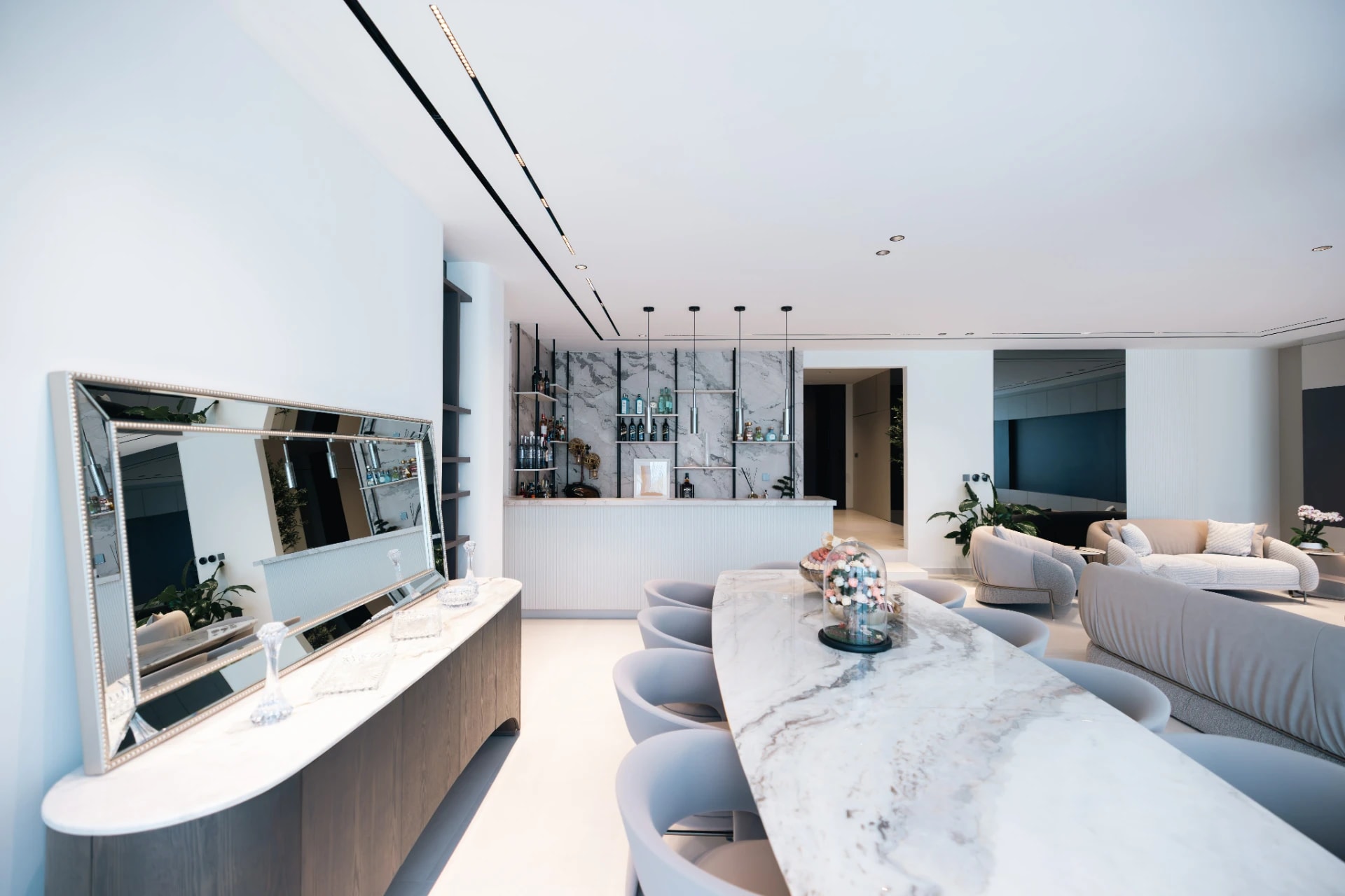 Modern Luxury Living Space