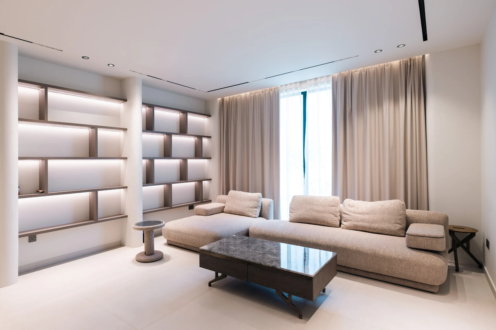 Modern Luxury Living Space