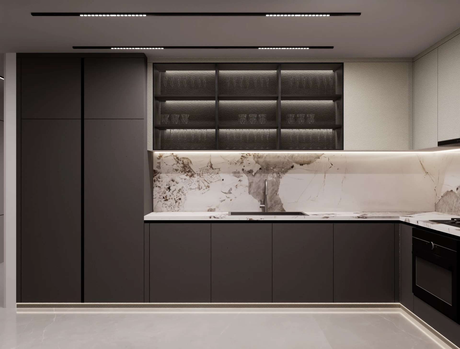 Palm Jumeirah - Interior - Spatial Harmony