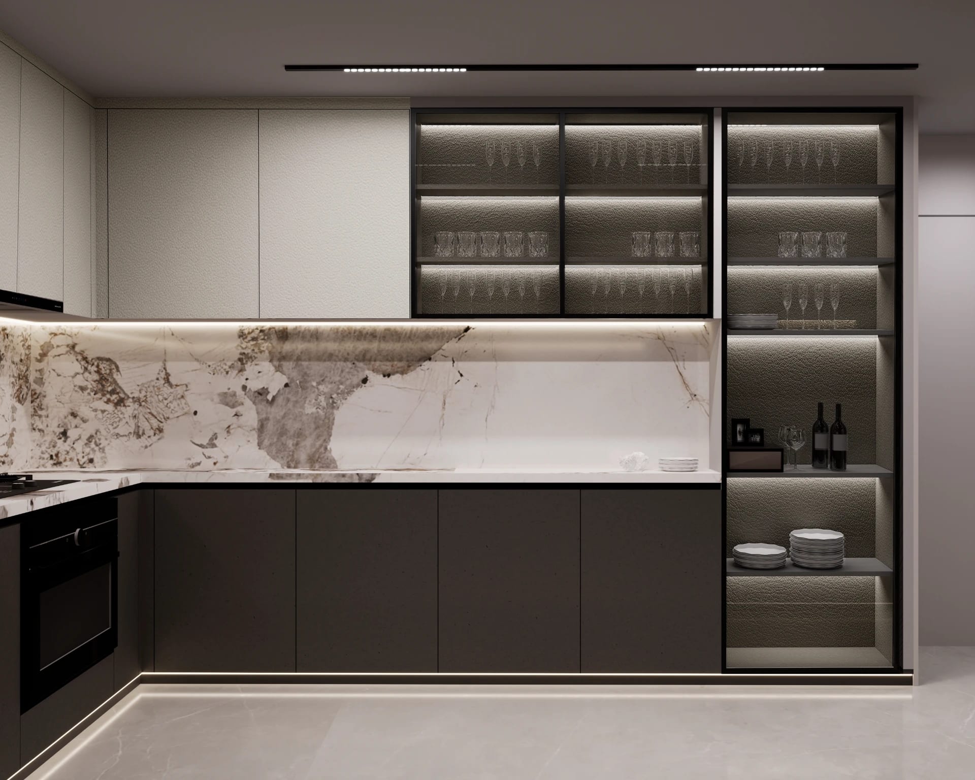 Palm Jumeirah - Interior - Spatial Harmony
