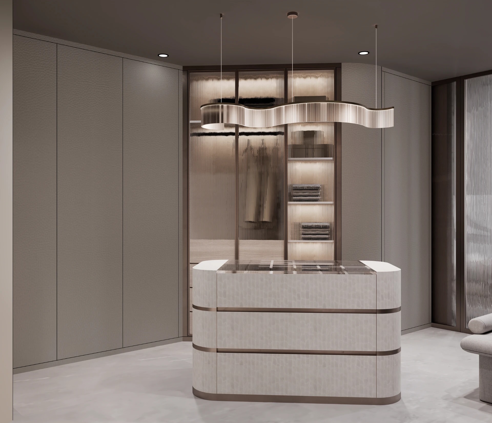 Palm Jumeirah - Interior - Spatial Harmony