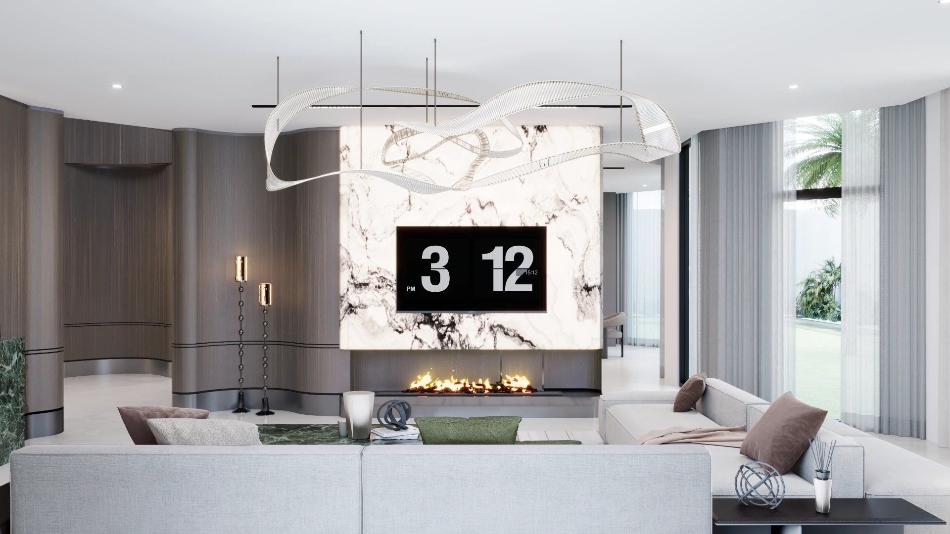 Palm Jumeirah - Interior - Spatial Harmony