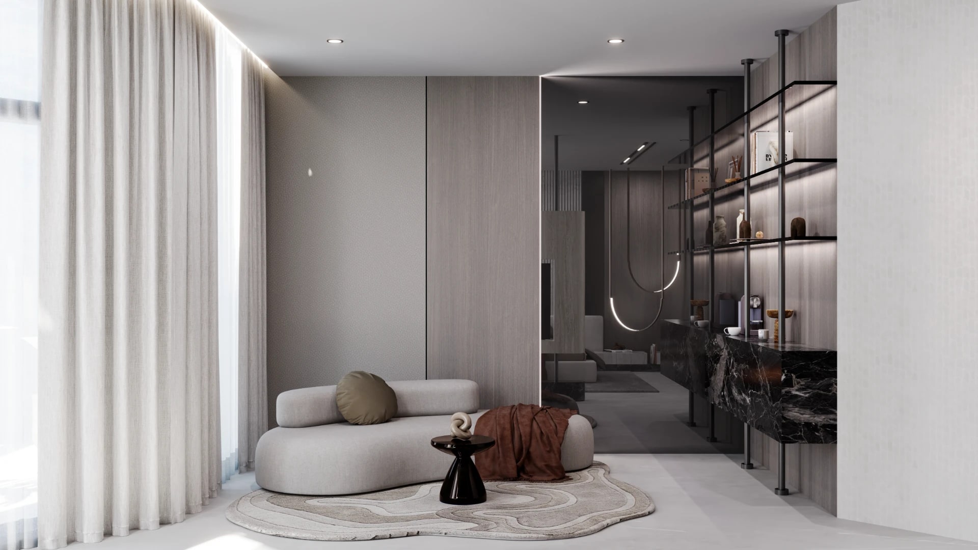 Palm Jumeirah - Interior - Spatial Harmony