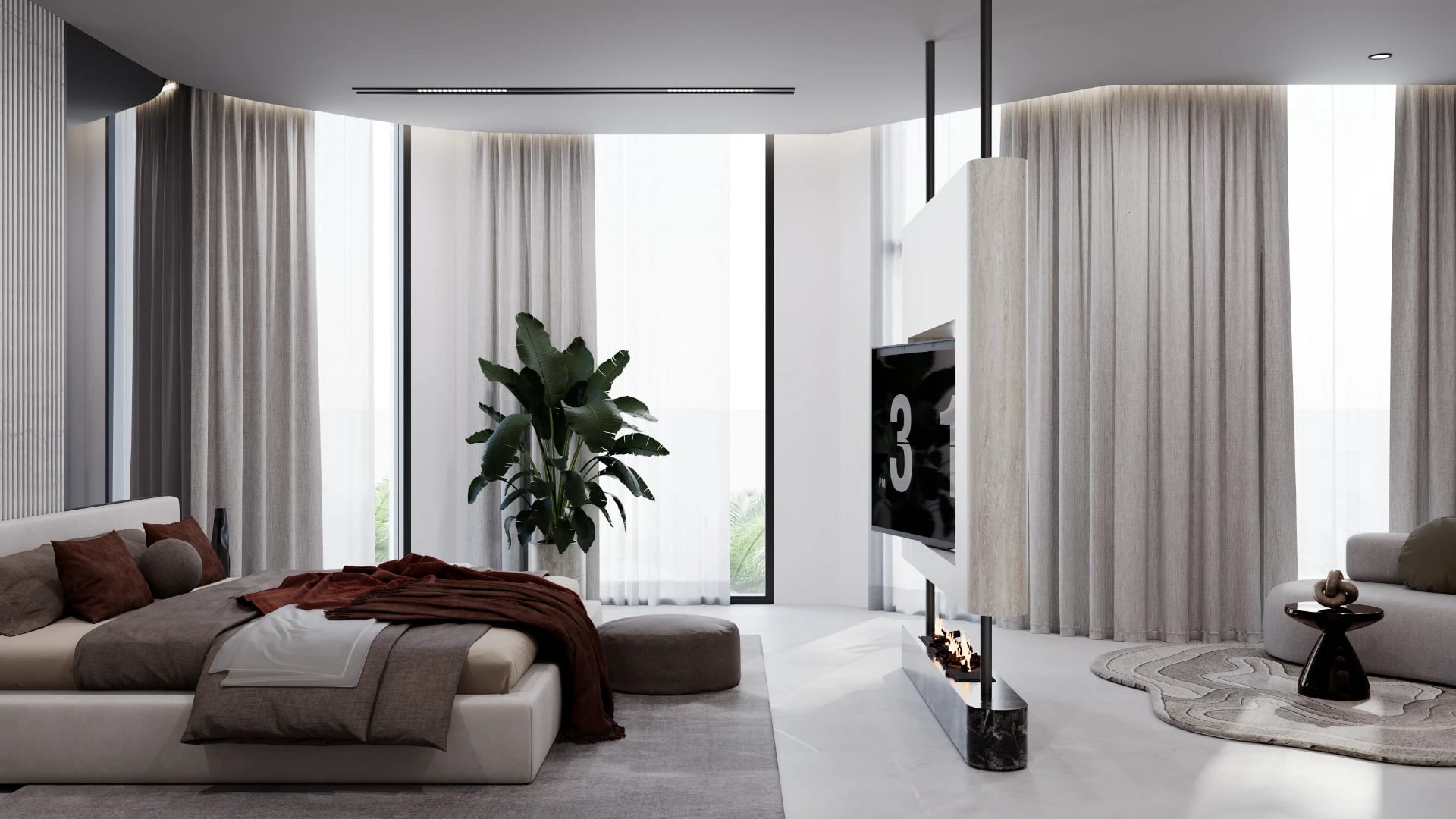 Palm Jumeirah - Interior - Spatial Harmony