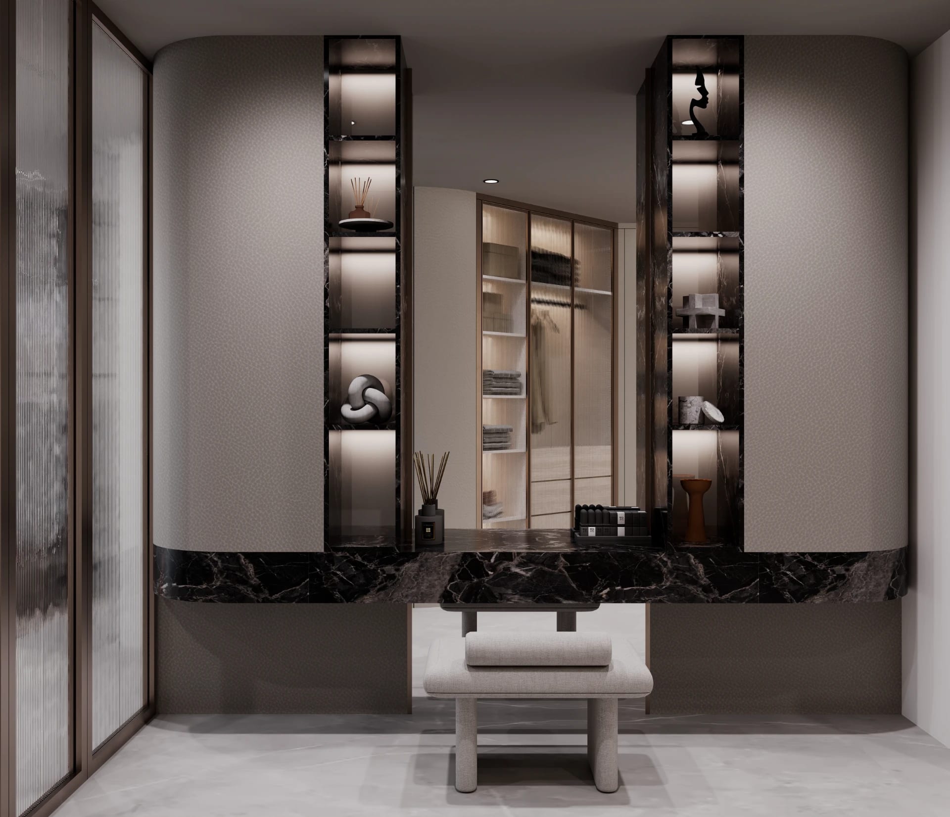 Palm Jumeirah - Interior - Spatial Harmony