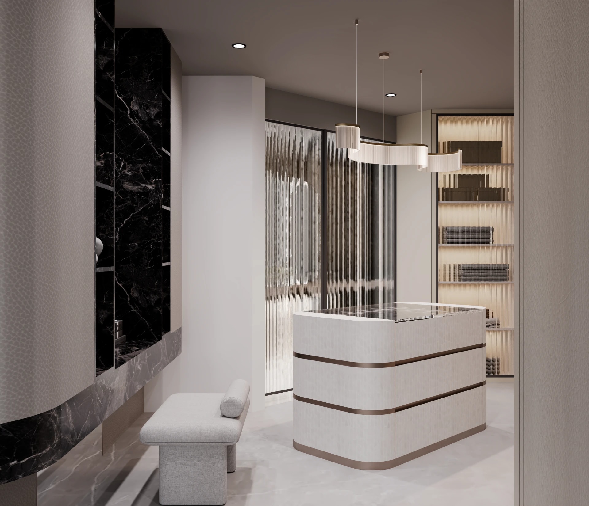 Palm Jumeirah - Interior - Spatial Harmony