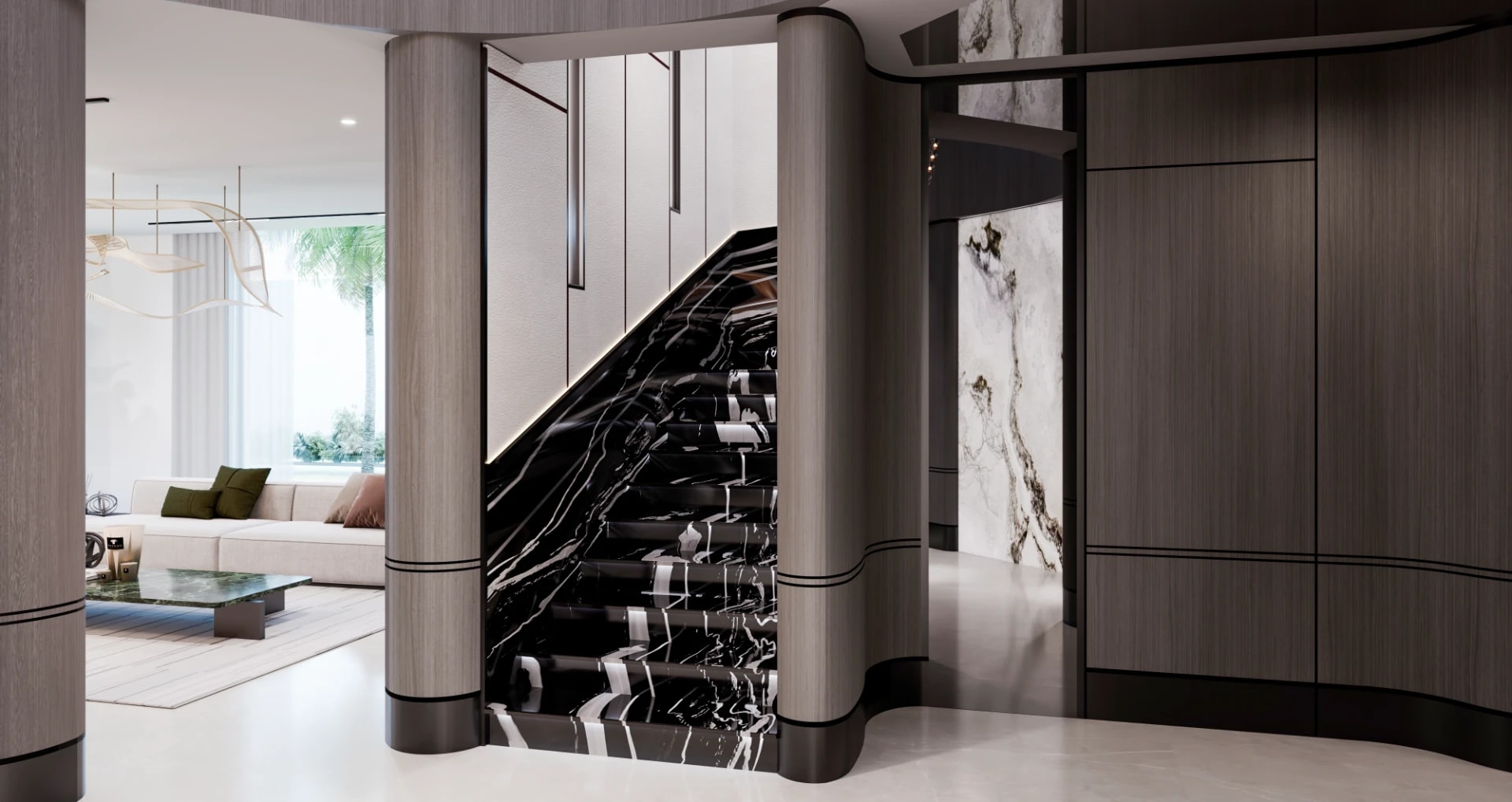 Palm Jumeirah - Interior - Spatial Harmony