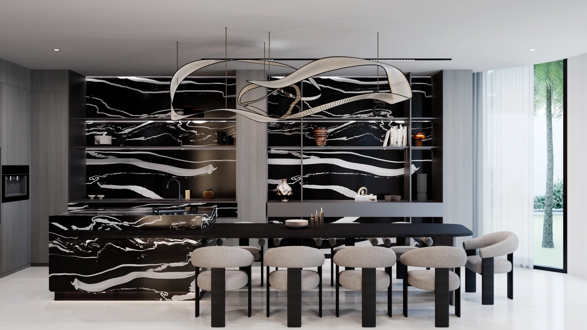 Palm Jumeirah - Interior - Spatial Harmony