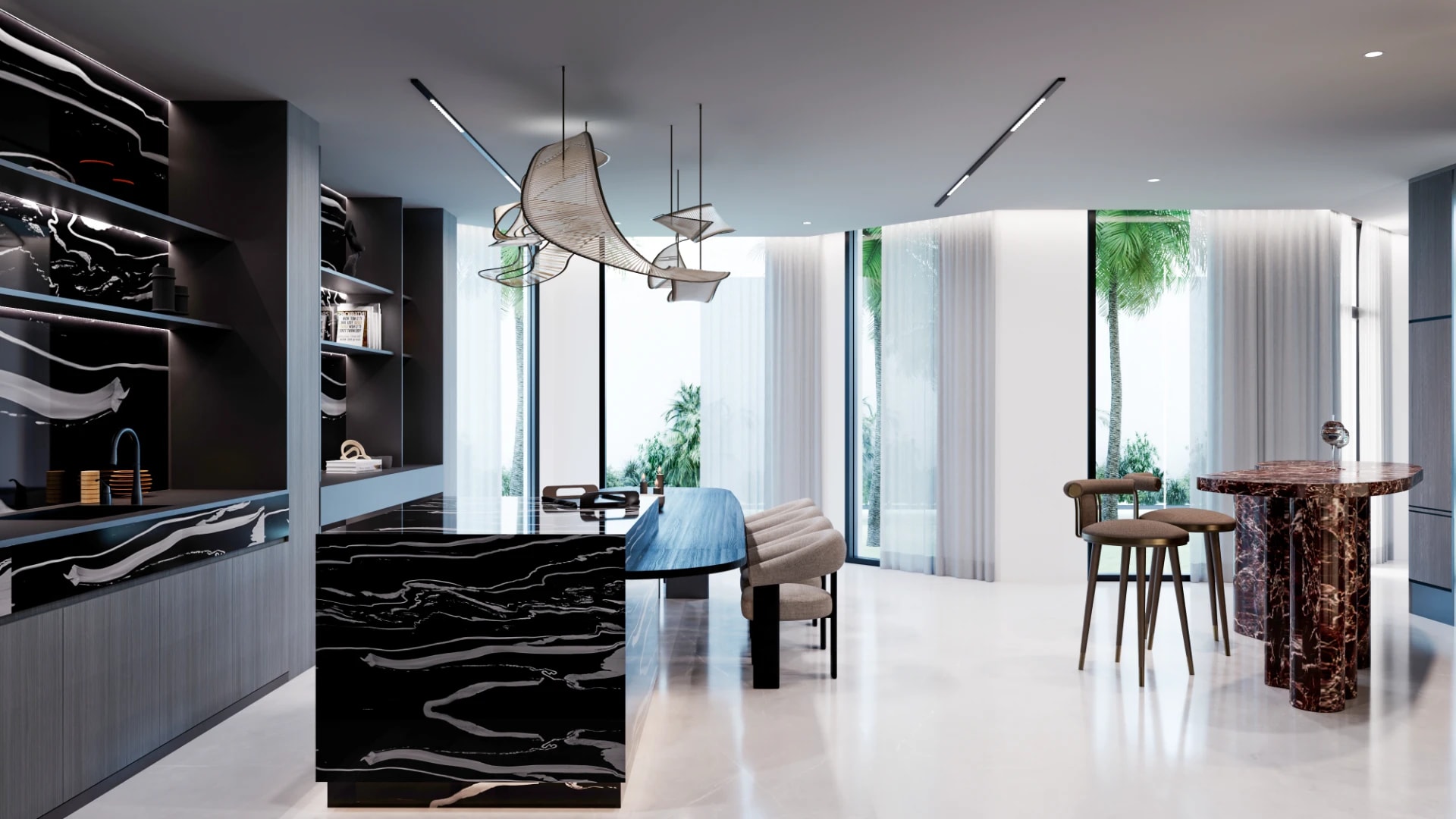 Palm Jumeirah - Interior - Spatial Harmony