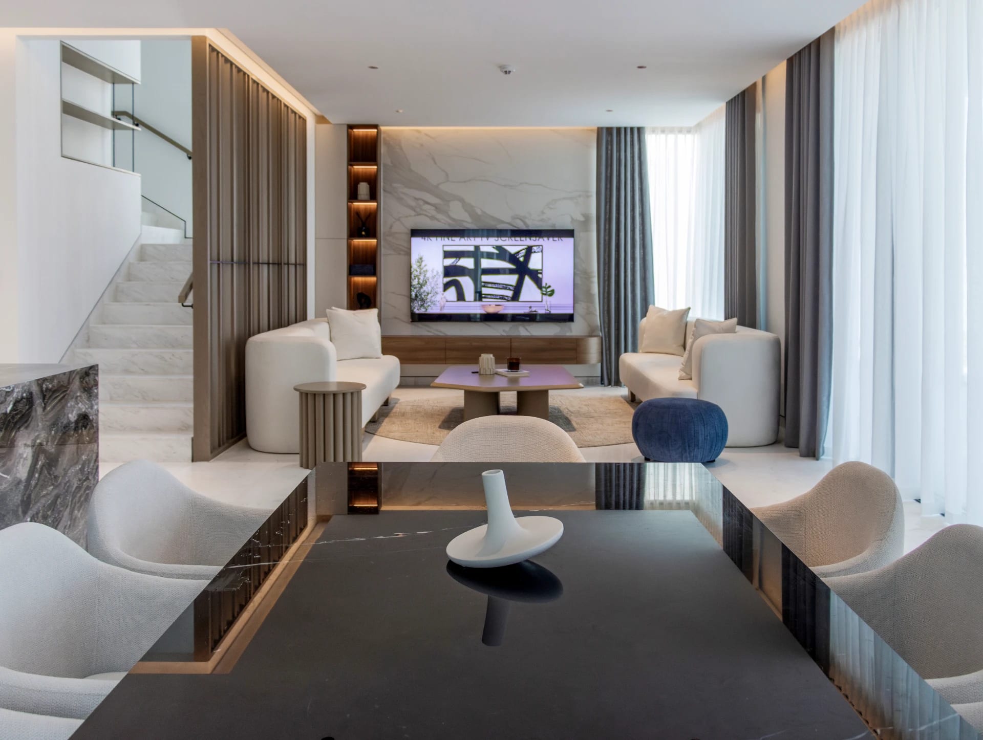 Tilal Al Ghaf - Interior - Contemporary Villa