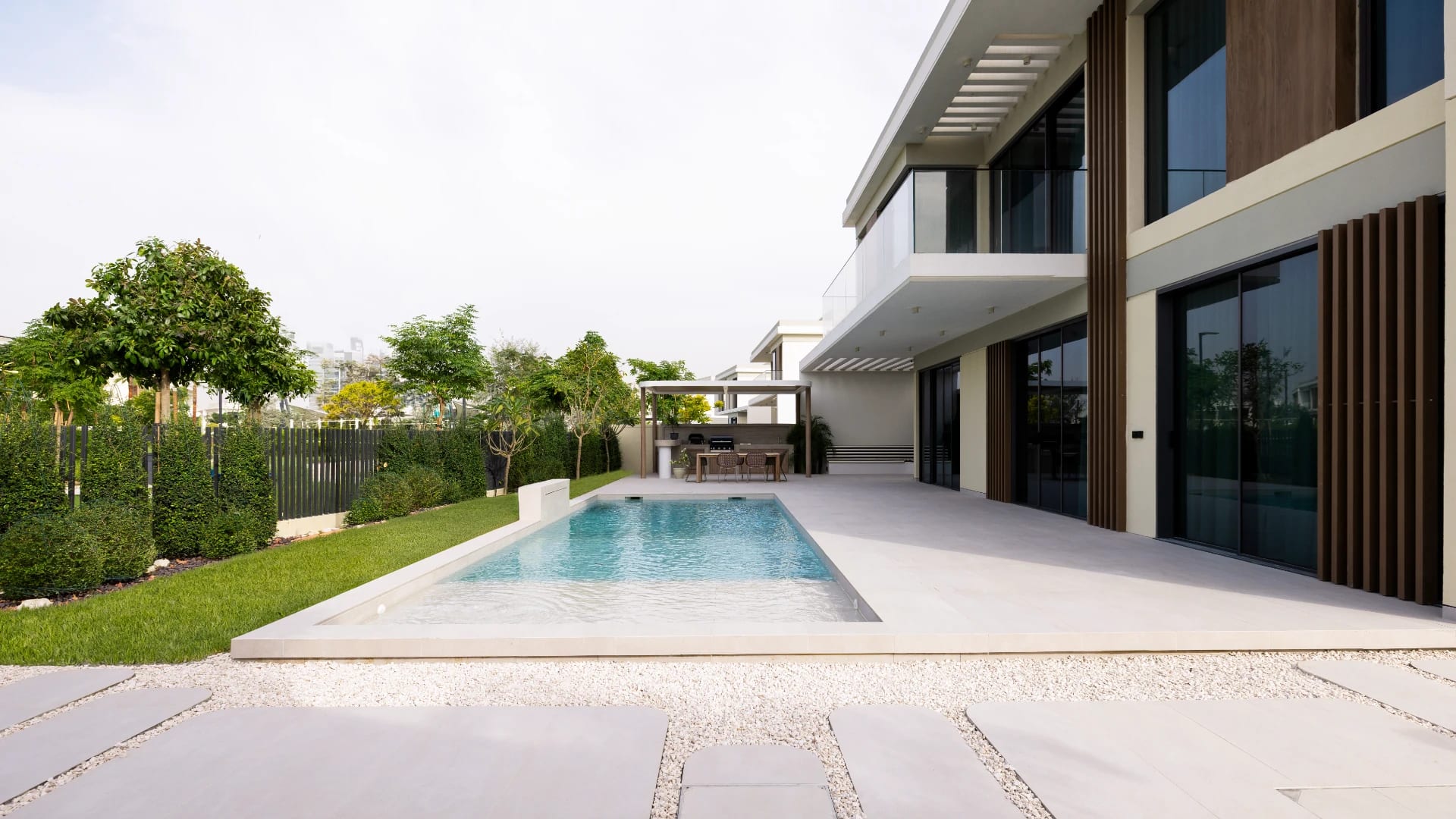 Tilal Al Ghaf - Landscape - The Azure Courtyard