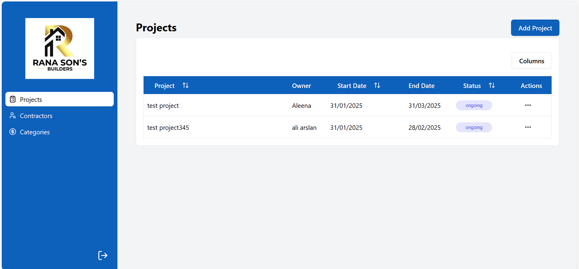 project