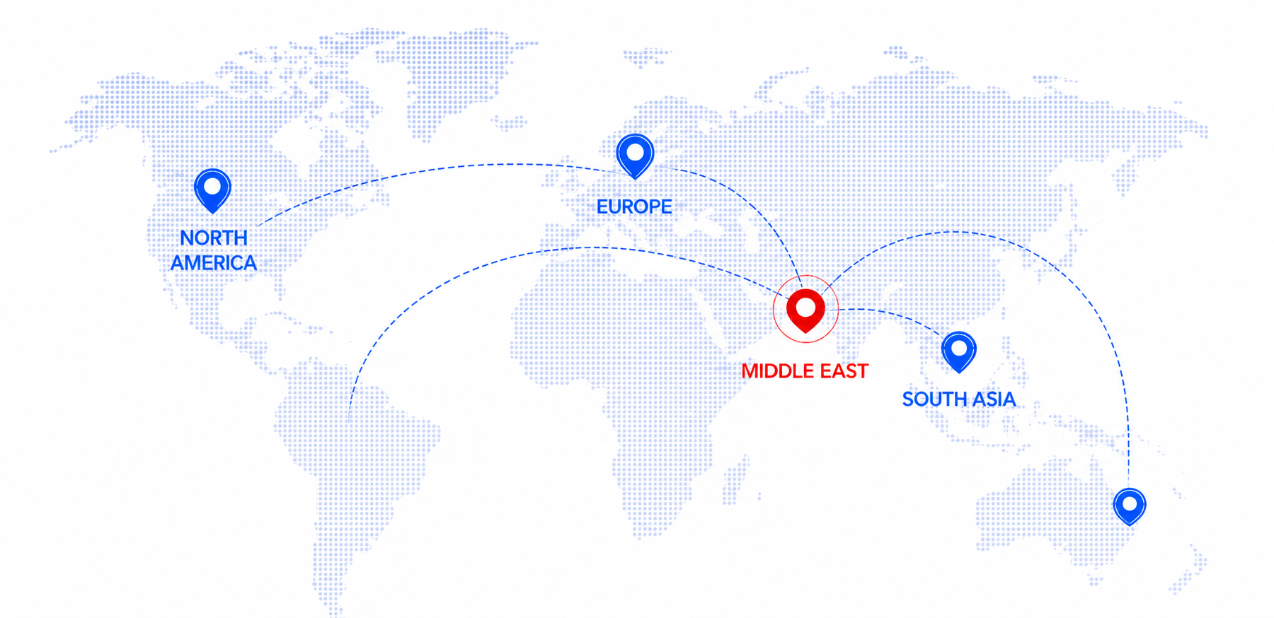 Global coverage map