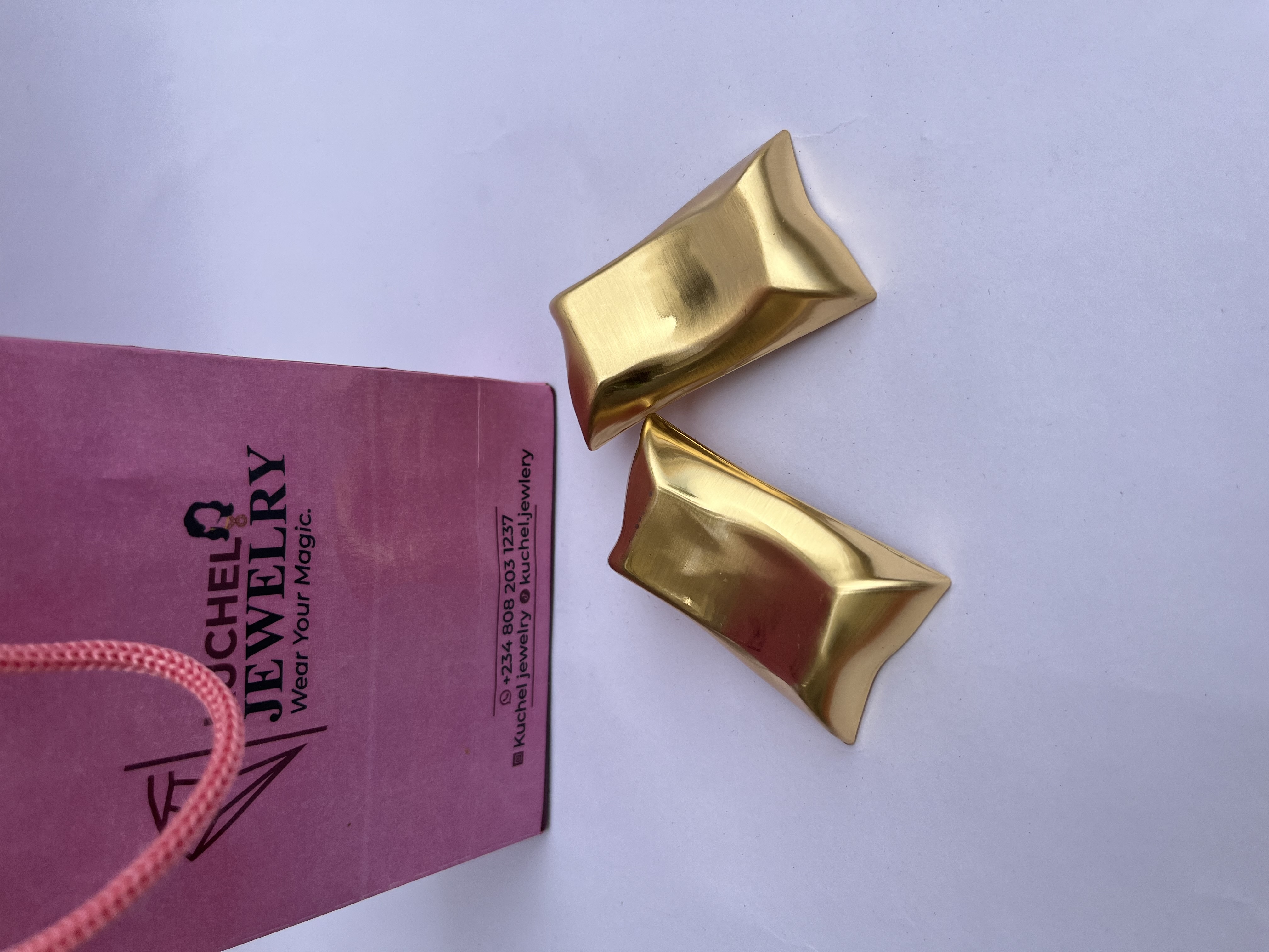 Gold Bar Fashion Earrings  3
