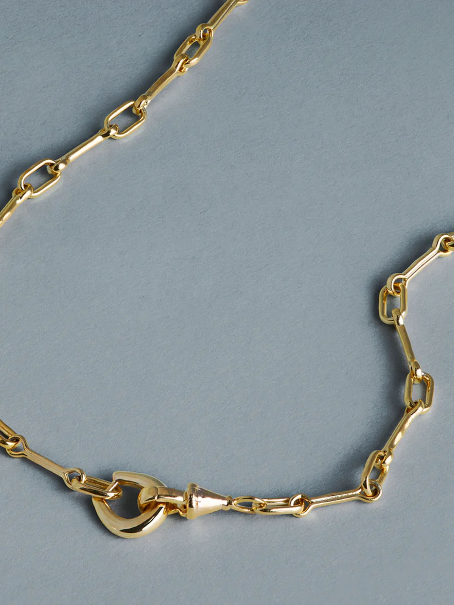 Hardware Chain Necklace in Gold