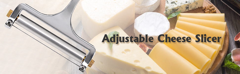 Wire Cheese Slicer, Hand Held Cheese Cutter For Cheddar, Gruyere, Raclette,  Mozzarella Cheese Block, Adjustable Cheese Shaver, Thick & Thin Slicer, Cheese  Curler, Kitchen Gadgets, Cheap Items - Temu United Arab Emirates