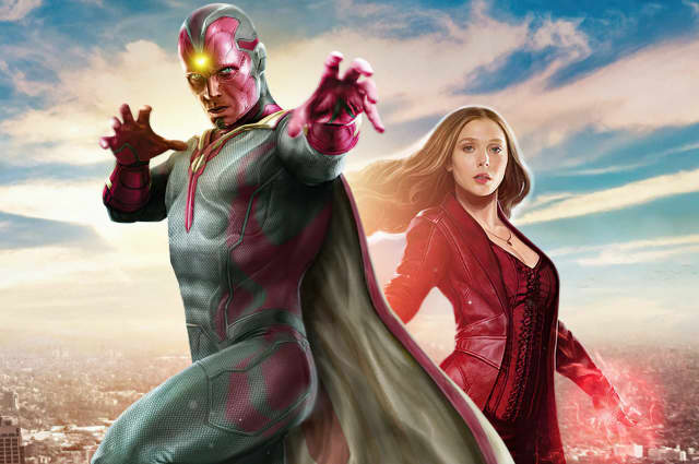 Scarlett Johansson Superhero Action City