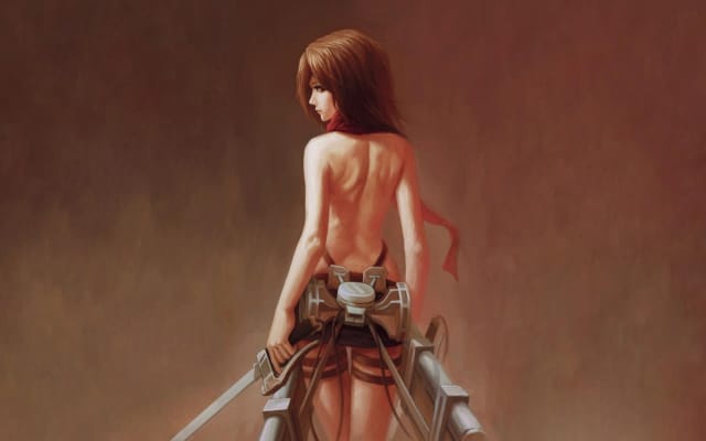 Warrior Woman With Blade