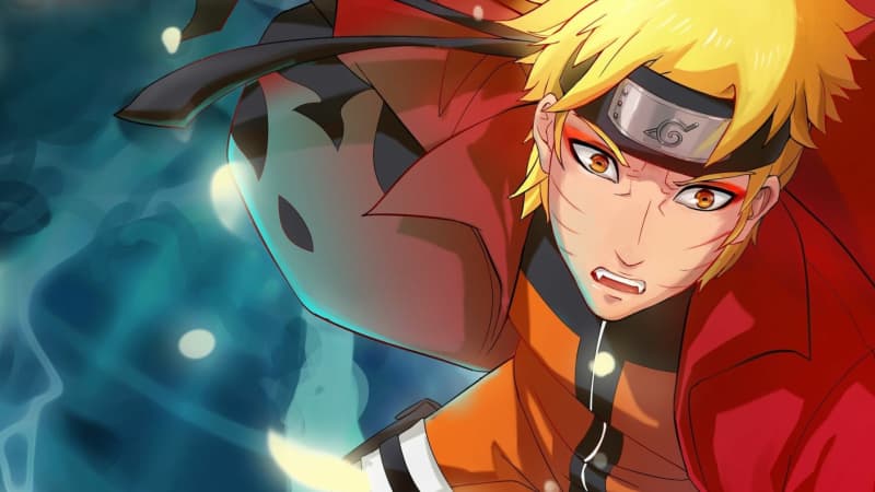 Naruto Uzumaki Glowing Eyes Power
