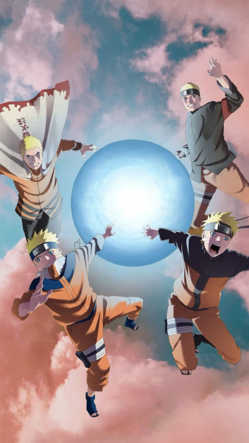 Naruto Uzumaki Team Power Unity