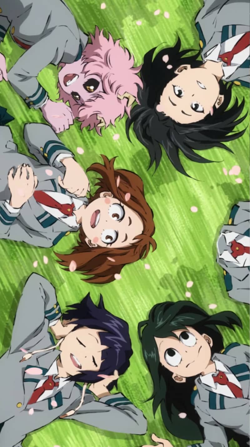 Izuku Midoriya and Friends Together